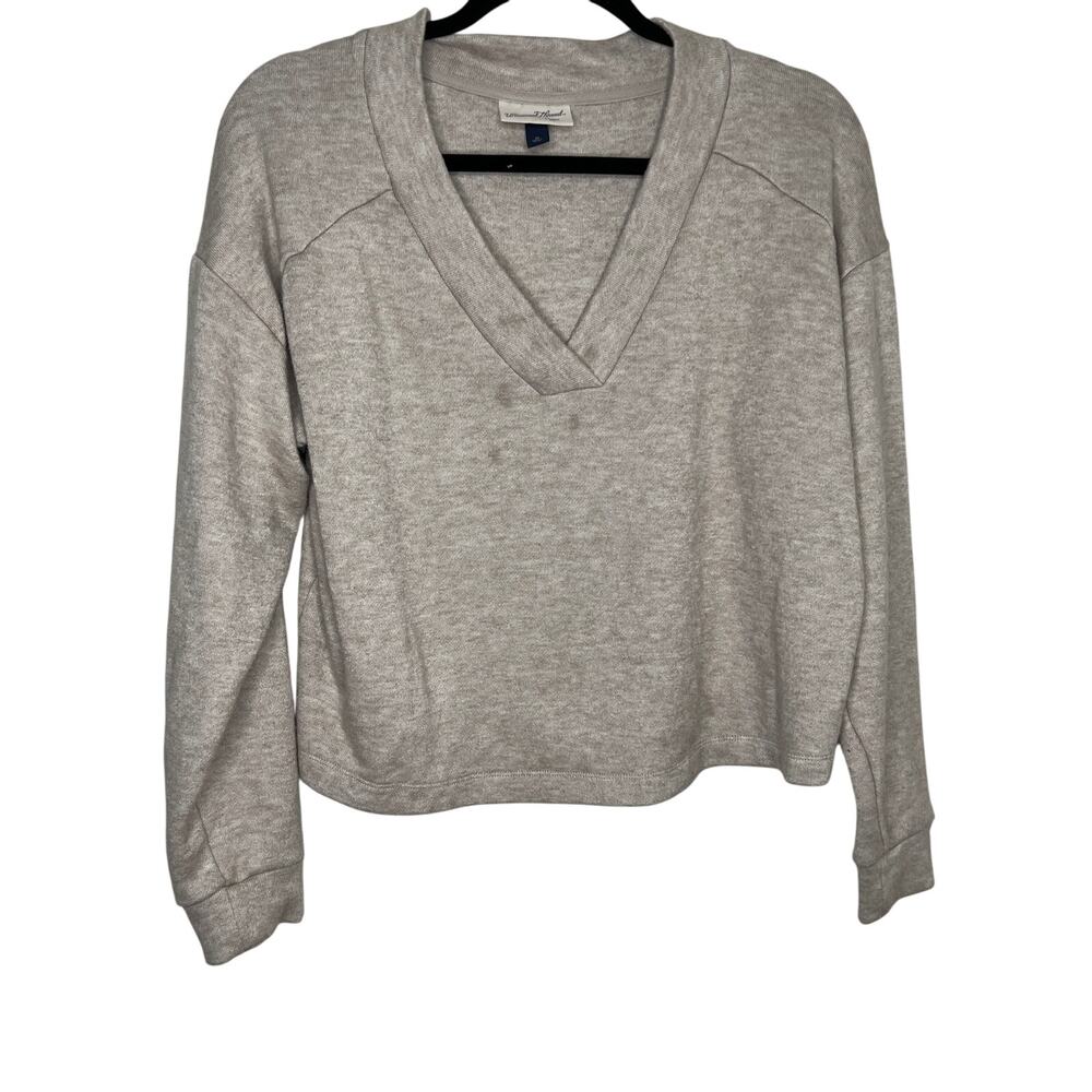 Universal Thread Tan Leisure Studio Knit Sweater Size Medium